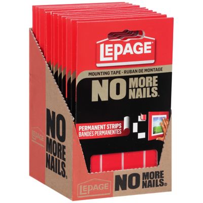 No More Nails® Permanent Tape Strips