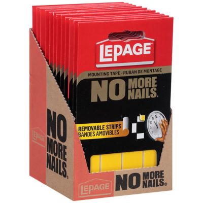 No More Nails® Removable Tape Strips