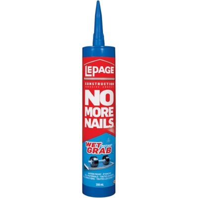 No More Nails® Wet Grab Adhésif pour la construction