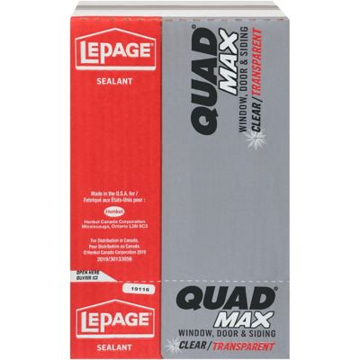 QUAD® MAX Window, Door & Siding Sealant