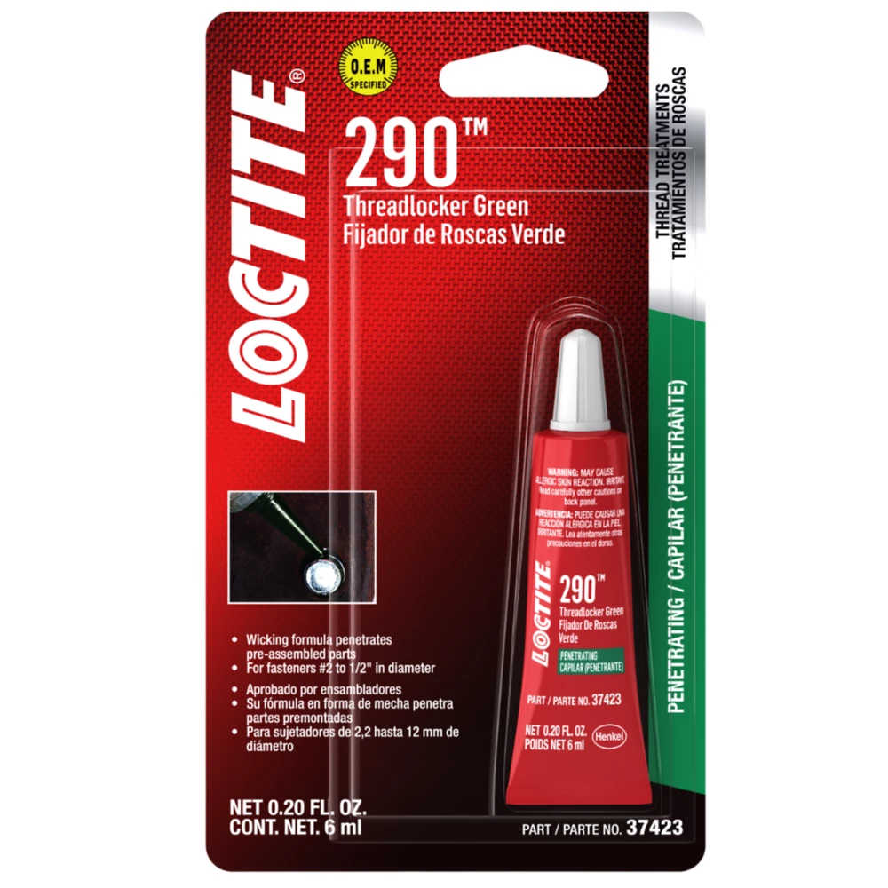 Loctite 290 wicking grade threadlocker