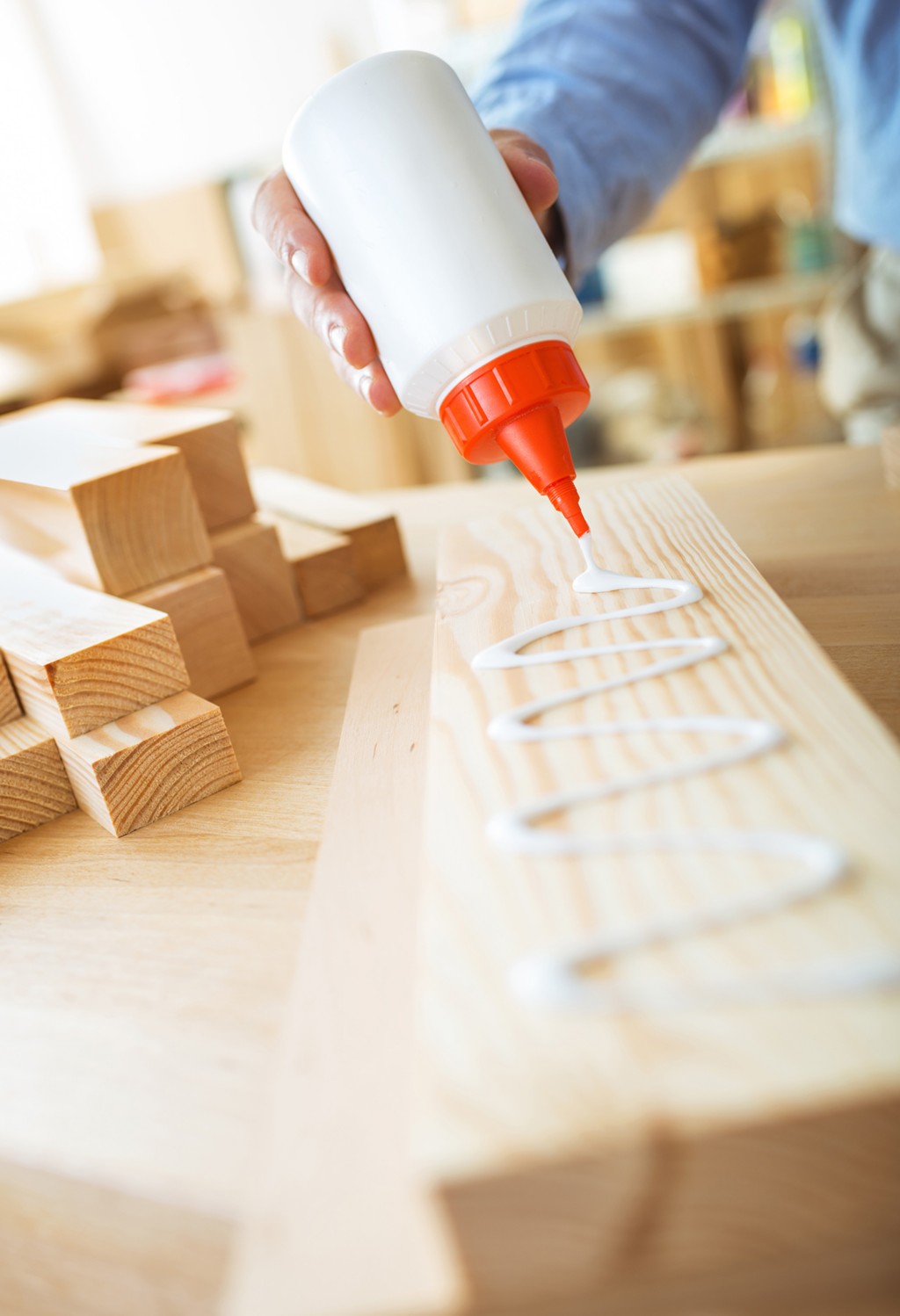 La Meilleure Colle à Bois. Sélection Du Formulaire Approprié Pour