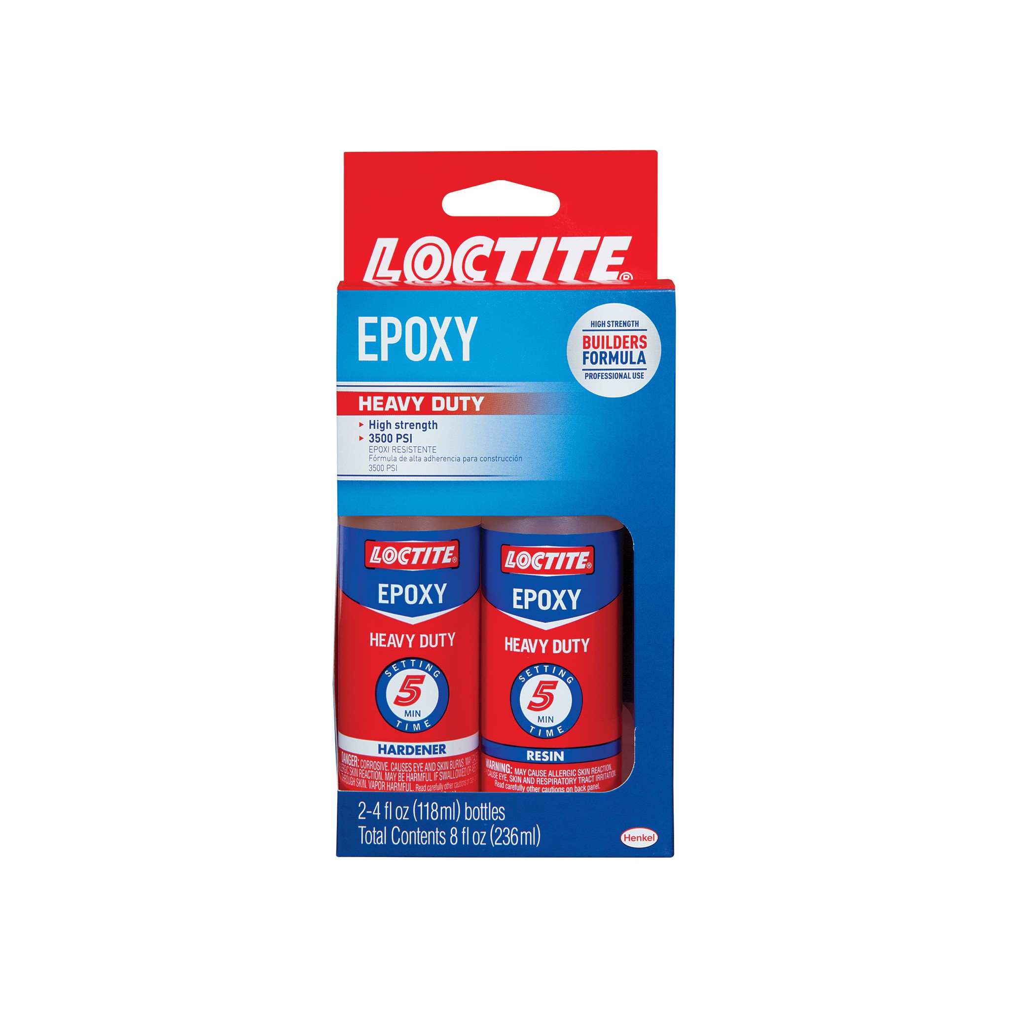 WEICON Colle-minute Epoxy 24 ml/Double seringue/Adhésif résine époxy 2  composants & Loctite Colle Power Epoxy Rapide 5 Minutes 25 ml, Colle epoxy