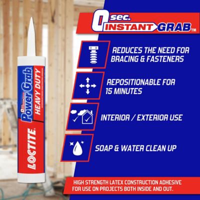 Loctite® Power Grab® Heavy Duty Construction Adhesive