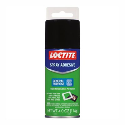 Loctite Multi-Purpose Spray Adhesive, 11oz, Clear, Acid-Free, Photo-Safe,  Dries Quickly, Ideal for Paper, Cardboard, Foam, Fabric, Leather, Plastic