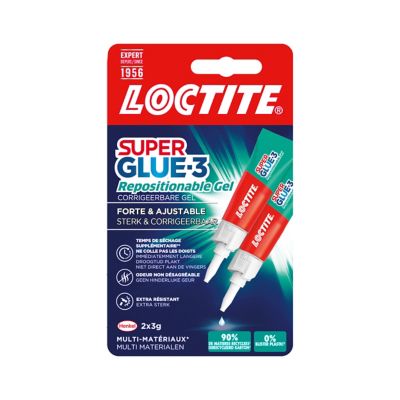 LOCTITE SUPERGLUE-3 Repositionable Gel