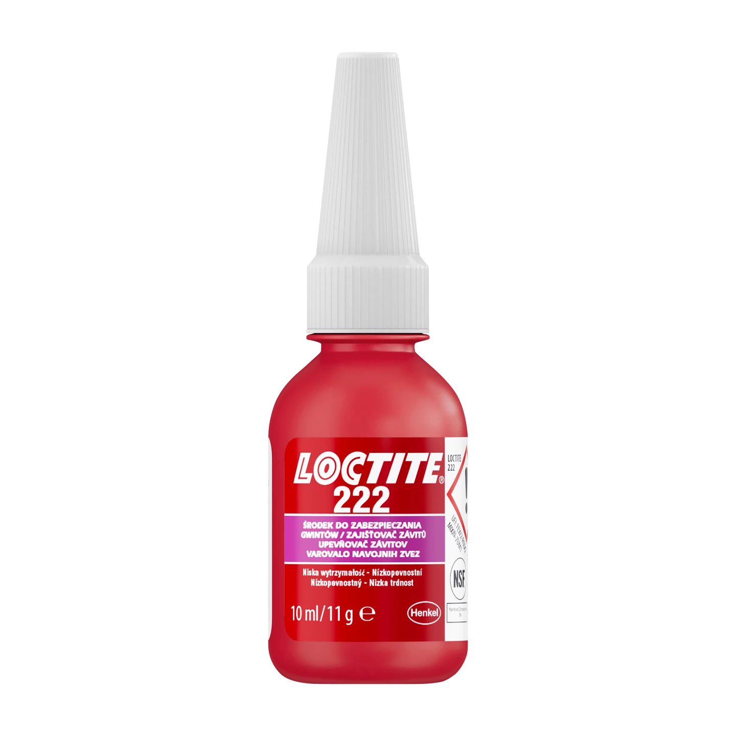 LOCTITE 222 Purple Low Strength Threadlocker - 10ml Bottle (IDH 245633)