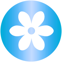 element albastru floare parfumata