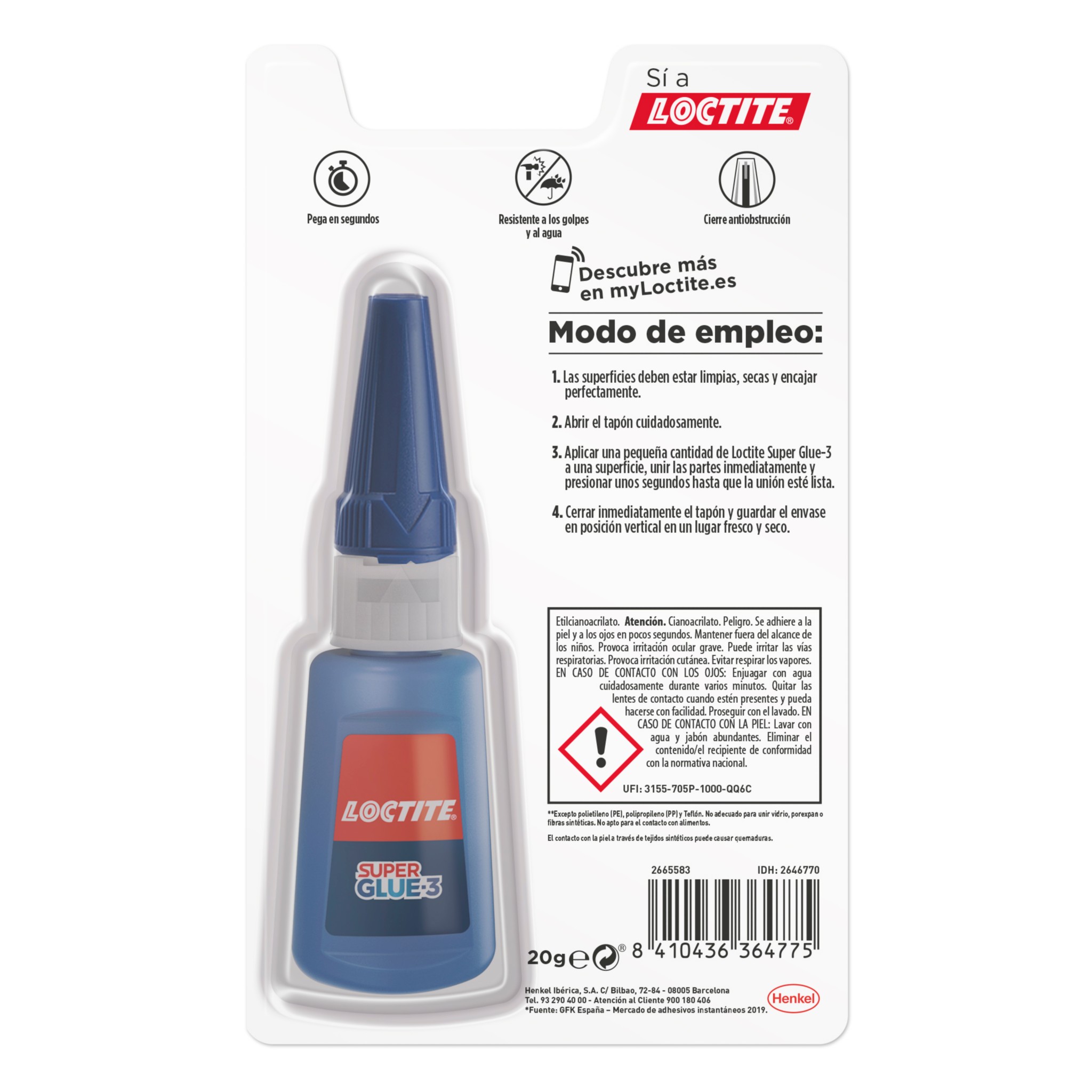 ⇒ Loctite 10 gramos super glue-3 expert ▷ Precio. ▷ Comprar con los Mejores  Precios. Ofertas online