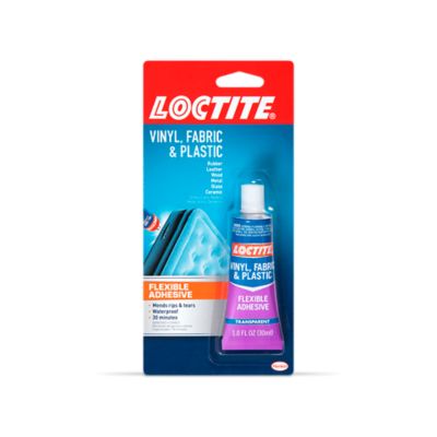 3 ~ 1oz LOCTITE Vinyl Fabric Plastic Flexible Clear Adhesive Leather Canvas  Glue