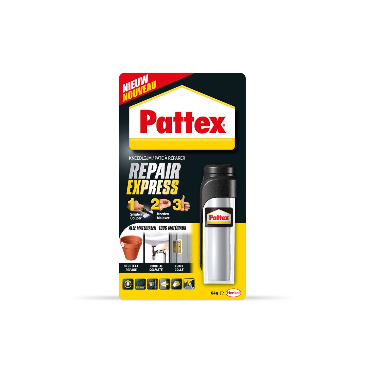 Rappel produit Pattex Henkel colle special porcelaine