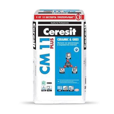 Ceresit CM 11 Plus Gres Κόλλα κεραμικών πλακιδίων και τεχνητού γρανίτη