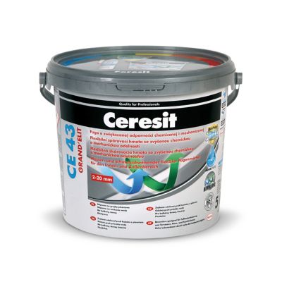 CE 43. Универсальная эластичная химически стойкая фуга Grand'Elit - Ceresit