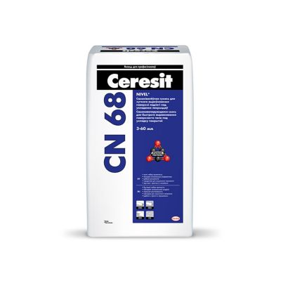 CN 68. Самонивелирующаяся смесь на комбинированном вяжущем - Ceresit