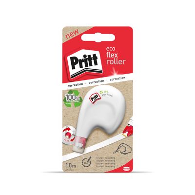 Pritt Korrekturroller Eco Flex 10m - Umweltfreundlicher Korrekturroller