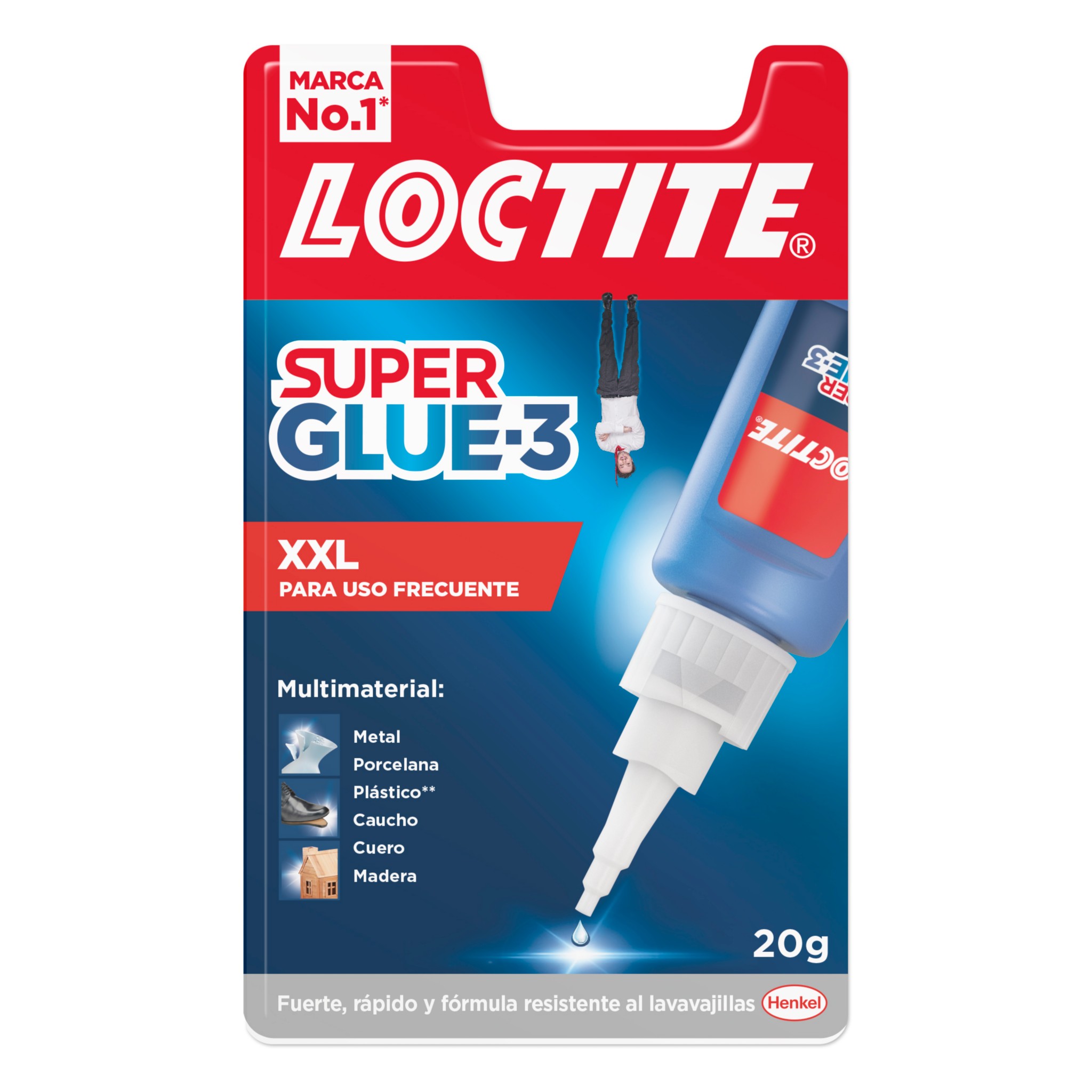 Loctite Super Glue-3 Pincel, pegamento transparente con pincel aplicador,  adhesivo universal de triple resistencia, con fuerza instantánea y de fácil  uso, 1x5 g : : Bricolaje y herramientas