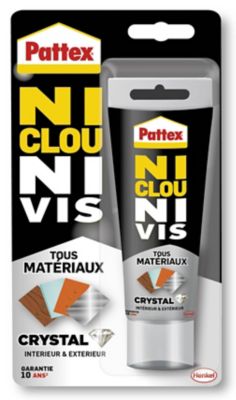 Pattex Ni Clou Ni Vis Tous Matériaux Crystal