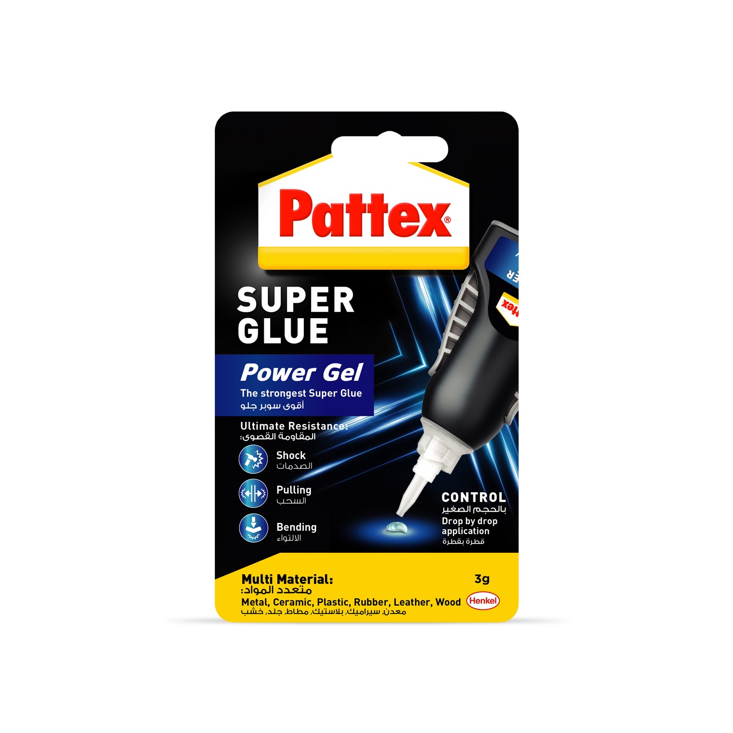 begaan Verouderd grafiek Pattex Super Glue Gel Control - Pattex - Pattex