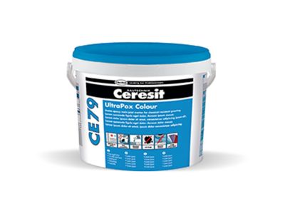 Ceresit CE 79 2-компонентна, устойчива на химикали, цветна епоксидна фугираща смес и лепило