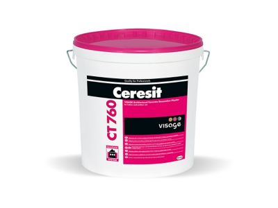 Ceresit CT 760 VISAGE Декоративна мазилка за постигане на ефект архитектурен бетон за външна и вътрешна употреба