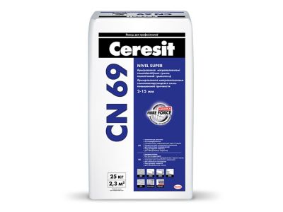 CN 69. Армированная микроволокнами самонивелирующаяся смесь повышенной ...