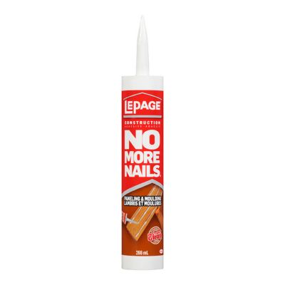 No More Nails® Paneling & Moulding Construction Adhesive