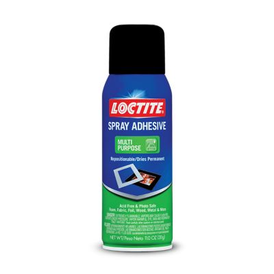 Loctite Spray Adhesive 13.5 oz Lightweight Bonding Crafts Paper Cardboard  Fabric