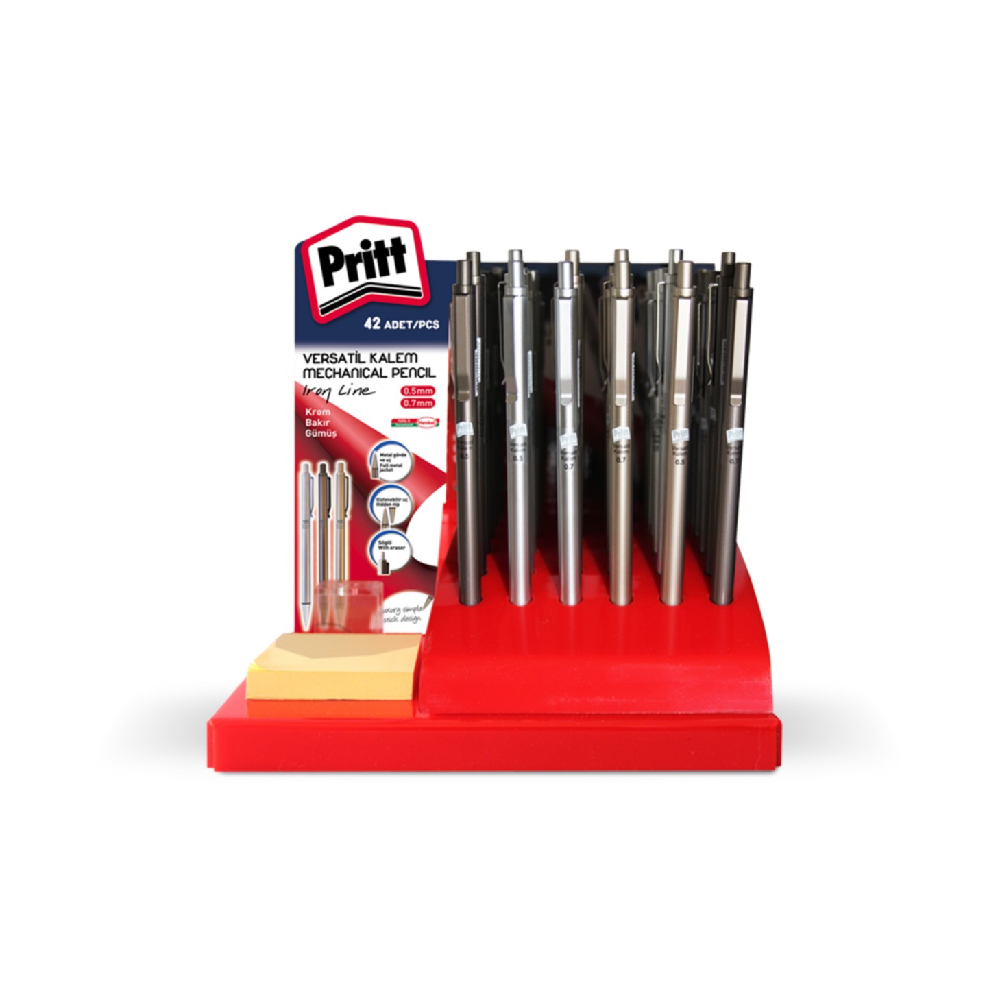 iron line versatil kalem pritt
