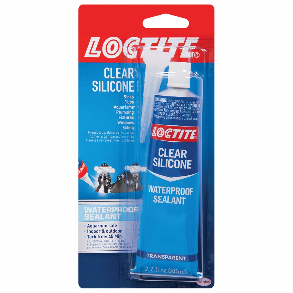 Loctite Clear Silicone Waterproof Sealant