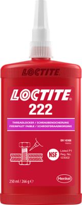 Loctite 222-250ML Threadlocking (5010266222721)