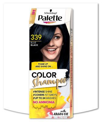 339 Blue Black | Palette Color Shampoo | No Ammonia