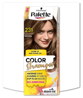 231 Light Brown | Palette Color Shampoo
