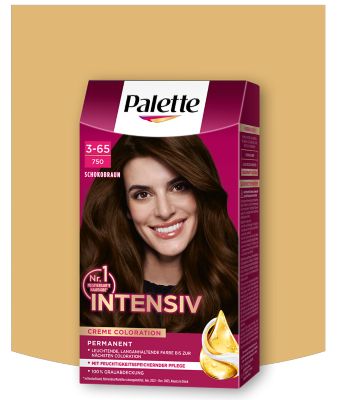 Poly Palette Coloration Stufe 3 – 750 Schokobraun, 115 Ml, Creme-Haarfarbe Mit Glanzeffekt