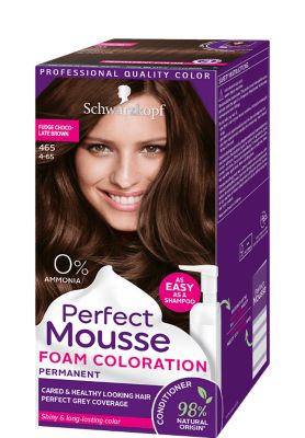 Perfect Mousse hab állagú hajfesték 465 Csokoládé