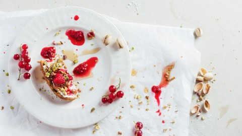 Fruit En Groenten Het Verwijderen Van Bessenvlekken