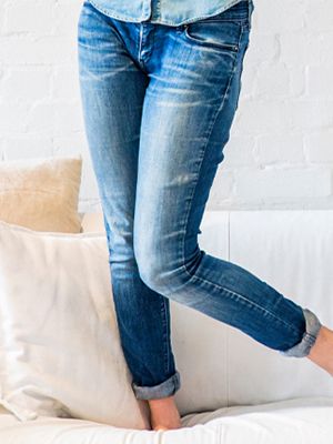 how to “clean” REALLY DIRTY blue jeans 