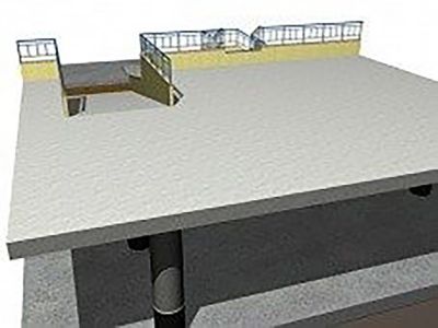 Schemat izolacji dachu krok 1