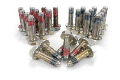 Fasteners with pre-applied adhesives and sealants