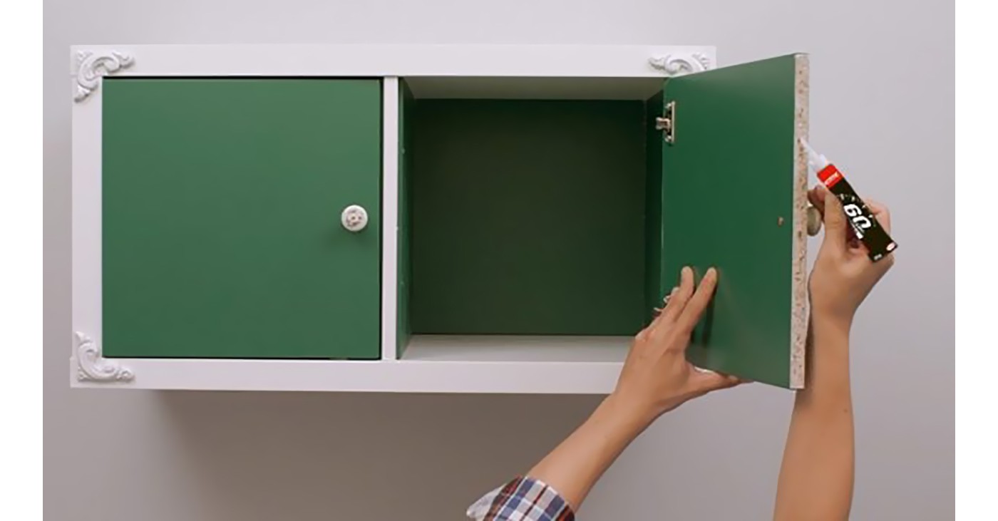 Reparar puertas de armarios laminados