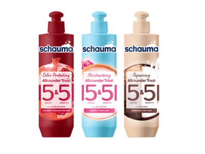 Masque Cheveux Schauma 5&5 Multi-Talent Cure - 300 Ml, Soin Multifonction, Made In Germany