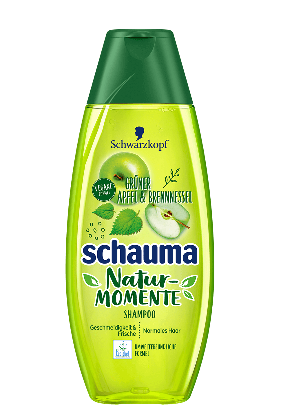 natur momente gruner apfel brennnessel