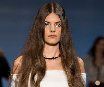 Schokobraune Haare