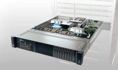 Illustration of the interior components of a linecard