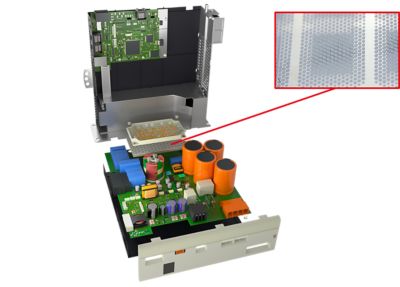 Servo Drive - Power Module with Phase Change Material