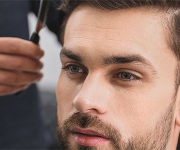 Mit geheimratsecken haare lange Frisuren bei