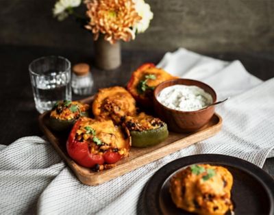 Tex-Mex stuﬀed peppers