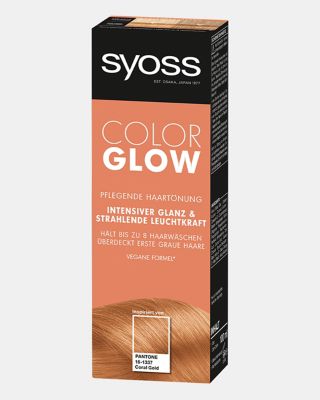Pflegende Haartönung Color Glow Coral Gold - syoss