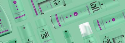 Taft Volume normales Haar Header