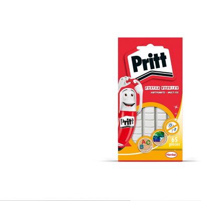 Pritt Multi-Tack Boîte de Mastic Adhésif 65 Pièces Blanc