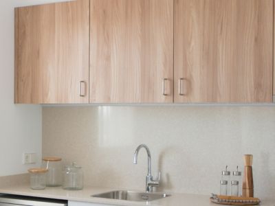 How to install kitchen cabinets!